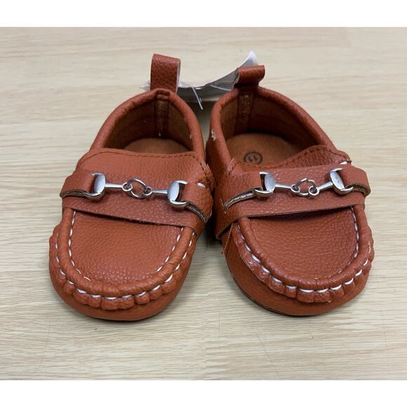 Rabeiser Baby Comfortable Shoes Size 0-6 Color Brown - Picture 4 of 8